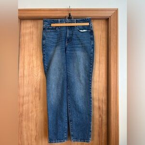 Old Navy Denim Jeans 8 OG Straight High Rise Secret Slim Pockets
